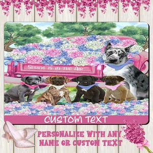 Great Dane Dog Floor Mat Personalized Pet Door Mat Valentine Day NWT - Picture 1 of 46