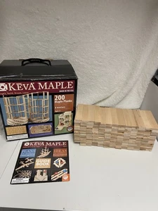 KEVA MAPLE CREATE BUILD DREAM LEARN SET EN CAJA COMPLETA 2013 - Imagen 1 de 4