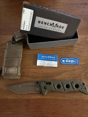 Benchmade 275SFE-2 Folding Knife - Olive Drab Manual Open - Image 1 of 4