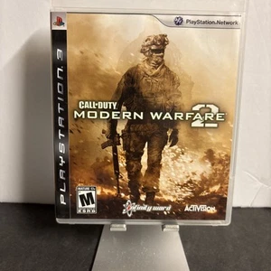 Call of Duty: Modern Warfare 2 (PlayStation 3, 2009) PS3 CIB Complete TESTED - Picture 1 of 3