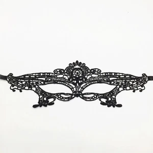 Königin Spitze Maske Elegant Bequeme Spitze Maskerade Maske Für Karneval Hoch E - Bild 1 von 4