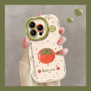 For iPhone 16 Pro Max 15 14 13 12 11 XR XS Phone Cover Good Luck Fashion Case - Picture 1 of 8