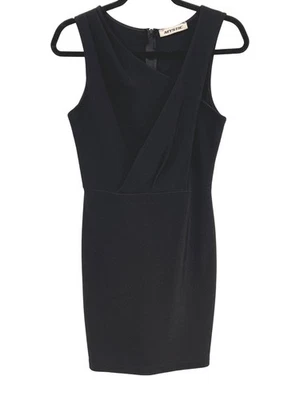 Y2K Vintage Mystic Sheath Dress Size Medium Sleeveless Black Elegant Black - Image 1 of 4