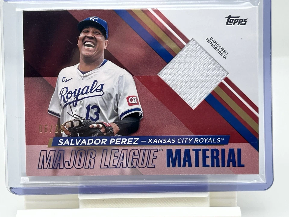 2024 topps mlmu-sp sal perez red  /25  - Image 1 of 1