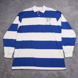 Camisa polo de rugby vintage Jump Rope para hombre XL American Heart Association - Imagen 1 de 15