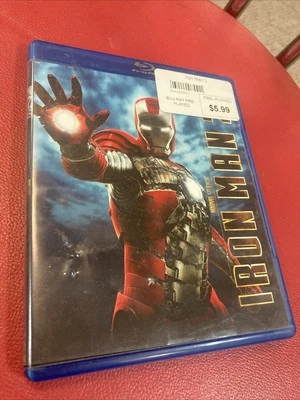 Iron Man 2 (Blu-ray Disc, 2010) Robert Downey Jr., Don Cheadle Foto 1 de 3
