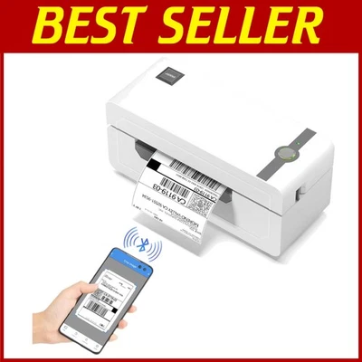 Portable Bluetooth Label Printer, iOS & Android Compatible - Image 1 of 4