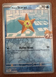 Misty's Staryu 046/182 (Reverse Holo) Pokemon TCG Destined Rivals - Picture 1 of 1