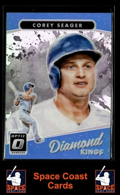 2017 Donruss Optic Corey Seager #14 Prizm - Imagem 1 de 2