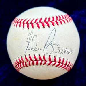 Nolan Ryan "324 W's" Signed Official National League Baseball. JSA - Picture 1 of 3