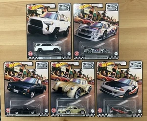 HOTWHEELS BOULEVARD 2020 SET-SET OF 5 HOTWHEELS-(Hard To Find)-BRAND NEW✨ - Picture 1 of 7