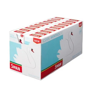 400 Tips MEGA VORTEILSPACK SWAN EXTRA SLIM COOL MENTHOL FILTER TIP MEHR FILTER - Bild 1 von 3