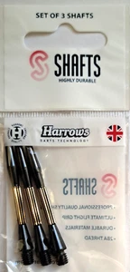 1 SET OF HARROWS HEAVY METAL DART STEMS SHAFTS - Picture 1 of 2