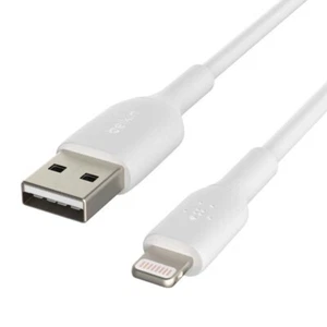 Belkin 1m Lightning MFI-Certified USB-A Cable Charging for Apple iPhone 13 14 WH - Picture 1 of 5