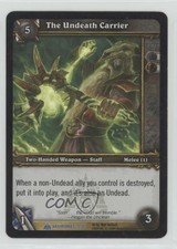 2009 World of Warcraft TCG: Naxxramas Raid Deck Foil The Undeath Carrier #39 0a2
