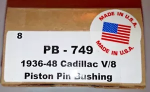 Cadillac/LaSalle 322 346 Piston Pin Bushings Set/8 1936 -1948 PB749 Made in USA - Bild 1 von 3