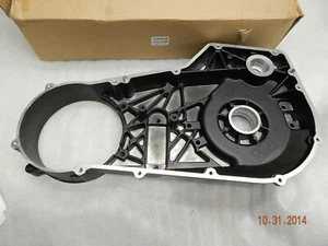Black Inner Primary Harley Softail 1994-1999 Evo Custom Chopper Ironhorse FXST - Picture 1 of 6