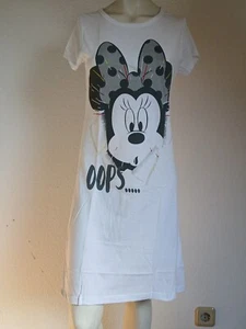 *NEU* Disney Minnie Maus Mouse Damen Nachthemd Schlafshirt Pyjama Gr. S + M + L - Bild 1 von 3