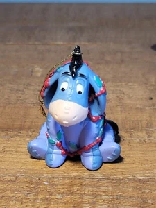 Cappello Eeyore Hallmark decorazione natalizia Winnie the Pooh Disney aggrovigliato nelle luci - Foto 1 di 8