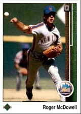1989 Upper Deck Roger McDowell New York Mets #296