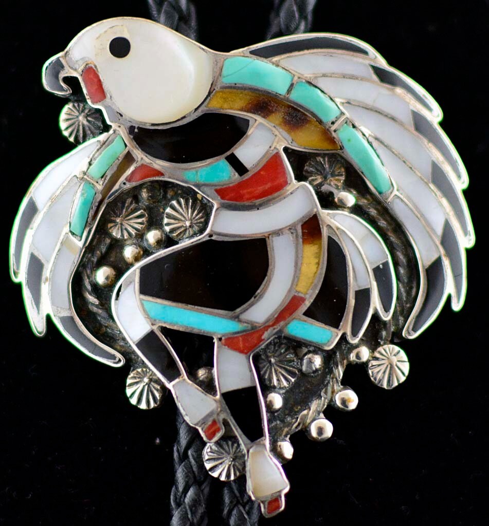Zuni Bolo In Us Native American Jewelry 1935-Now for sale | eBay Zuni Bolo In Us Native American Jewelry 1935-Now for sale | eBay
