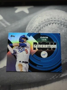 2022 Topps Generation Now Insert GN16 Gavin Lux Dodgers Card - Picture 1 of 2