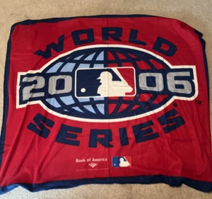 MLB World Series 2006 Fleece Throw Blanket - Picture 1 of 5