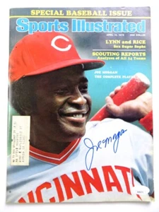Joe Morgan Signed Autographed Magazine Sports Illustrated 1976 Reds JSA AH04371 - Picture 1 of 4