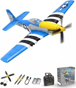 Aereo radiocomandato 4 canali P51D Mustang con giroscopio - facile per principianti ed esperti - Foto 1 di 12