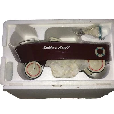 1996 XONEX LIMITED EDITION DIE CAST METAL 1:3 SCALE KIDDIE KRAFT PEDAL BOAT MINT - Image 1 of 3