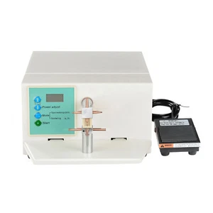 Soldador de puntos de ortodoncia dental pantalla LCD máquina de soldadura por puntos pedal HL-WDI - Imagen 1 de 12