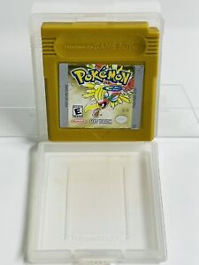 Version Or Pokémon (Nintendo Game Boy Couleur, 2000) Batterie neuve testée pour fonctionner !