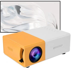 Mini Projector LED 1080P Home Cinema Portable Pocket Projector Party Theater AU - Picture 1 of 15