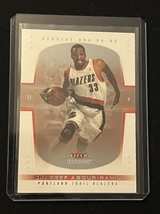 2004-05 Fleer Genuine 100 #86 Shareef Abdur-Rahim /100 TRAIL BLAZERS