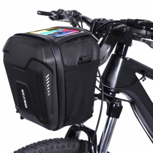 Wildman 4L große wasserdichte Fahrrad Lenkertasche MTB Rennrad vorne Handyhülle - Bild 1 von 9