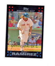 2007 Topps #315 - Manny Ramirez - Boston Red Sox
