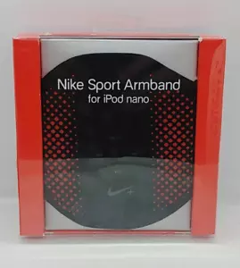 New Nike Sport Armband for Apple iPod Nano, 1-5 GEN., Black & Red, MSRP $29.00 - Picture 1 of 4