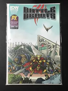 IDW Comics: Battle Beasts #1 PX Previews Exc. San Diego Comic Con "Ltd to 2000" - Bild 1 von 3