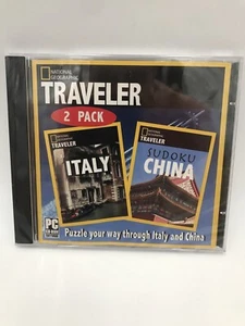 National Geographic Traveler 2 Pack PC Games Windows 10 8 7 XP Computer NEW - Picture 1 of 2