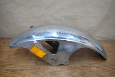 83-86 GUARDABARROS DELANTERO CROMADO YAMAHA VIRAGO XV500 22U-21510-01-93 Foto 1 de 4