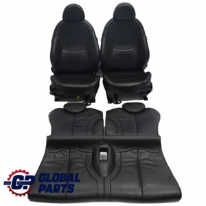 Asientos Mini R50 R53 Panther Negro Cuero Perfil Delantero Trasero - Imagen 1 de 15