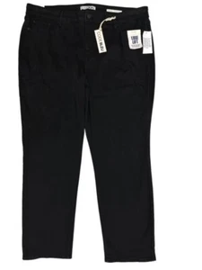 Code Bleu 22W Jeans Chelsea Bold Black Beads Stretch Classic Straight Leg Slim - Picture 1 of 4