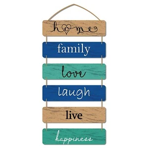 Wall Hanging Made Of Wood-Home / Office Décoration Item (31X12 Inches) - Picture 1 of 5