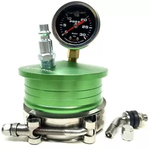 Turbo Boost Leak Tester 3" O.D. END CAP KIT - Test to 30 PSI - PREMIUM fix P0299 - Foto 1 di 5