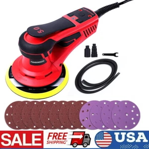 Electric Random Orbital Sander Brushless 6in 3A 10000RPM Variable Sandpaper - Picture 1 of 9