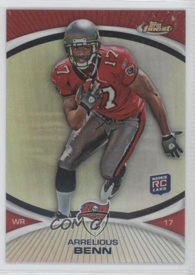 2010 Topps Finest Refractor Arrelious Benn #116 Rookie RC - Image 1 of 2