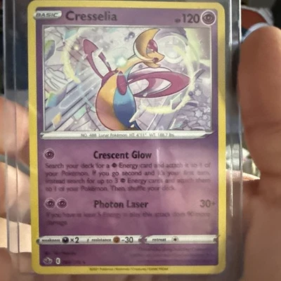 Pokémon TCG Cresselia 064/198 Chilling Reign HP120 Regular - Image 1 of 4