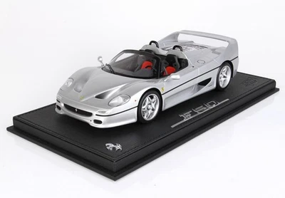 1:18 BBR Ferrari F50 Spider 1995 With Showcase Argento Nurburgring P18190E-VET - Immagine 1 di 2