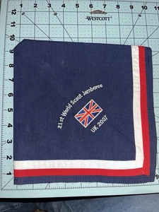 RARE UNITED KINGDOM UK 2007 21ST WORLD JAMBOREE NECKERCHIEF BOY SCOUT OA BSA - Bild 1 von 1