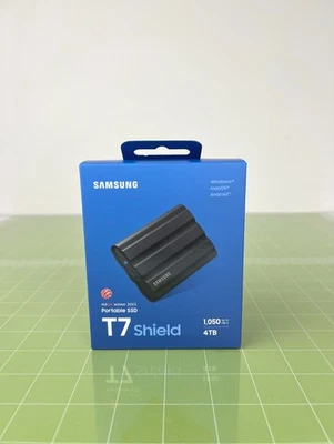 NUEVO - SSD externo Samsung T7 Shield 4 TB USB 3.2 Gen 2 resistente [MU-PE4T0S/AM] Foto 1 de 3